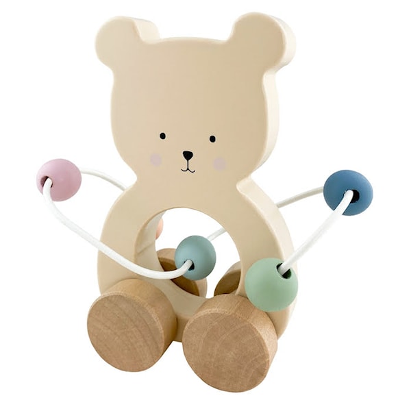 Rulldjur Teddy m kulram Jabadabado