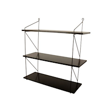 Hylla Trio, Svart, Form Living