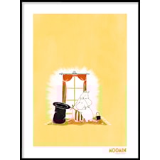 Mummi Plakat Mummitrollet klemmer mamma 30x40 cm