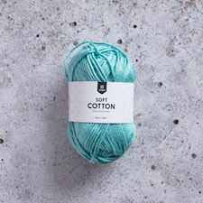 Soft Cotton Garn Bomull 50 g Lagoon Splash (8891) Järbo