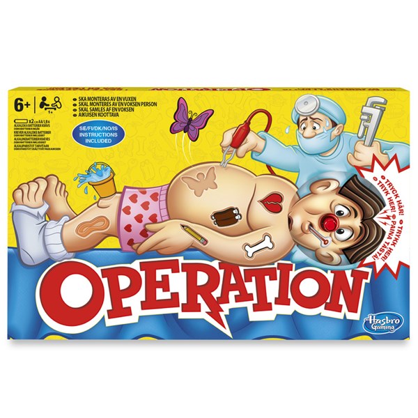 Operation Classic New Refresh, Hasbro (SE)
