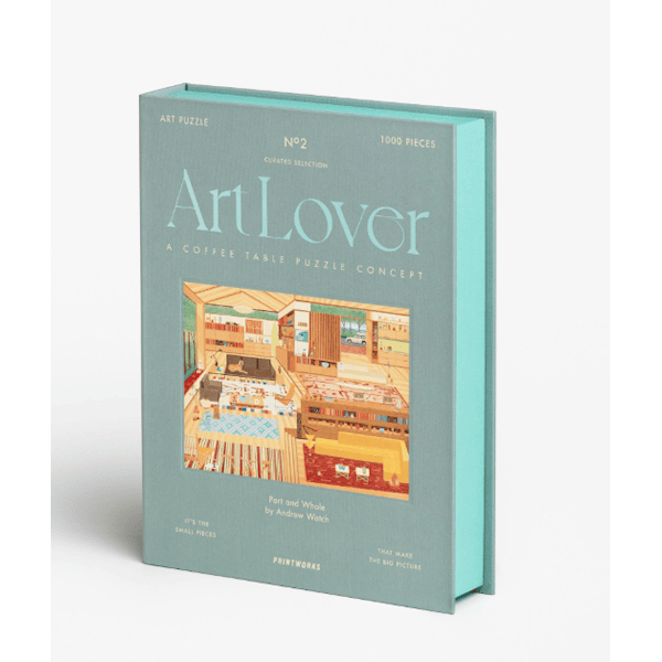 Art Lover Book Part and Whole Pussel 1000 Bitar Printworks