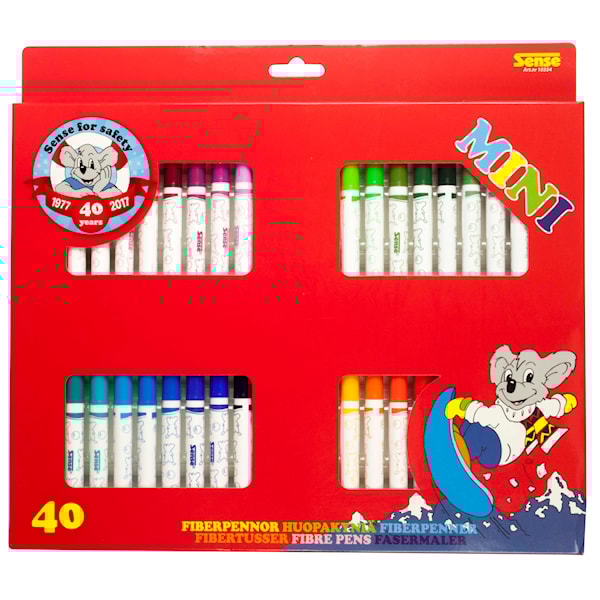 Minifiber 40-P Jubileumsprodukt Sense - tuschpennor & markers Minifiber 40-P Jubileumsprodukt Sense - tuschpennor & markers