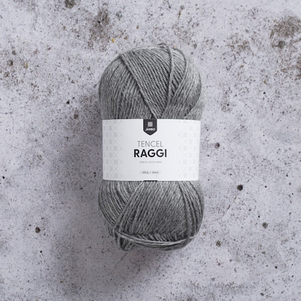 Tencel Raggi 100 g Light Grey Järbo