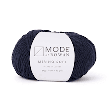 Merino Soft 100% merinovilla 50gr Denim 016 Mode at Rowan