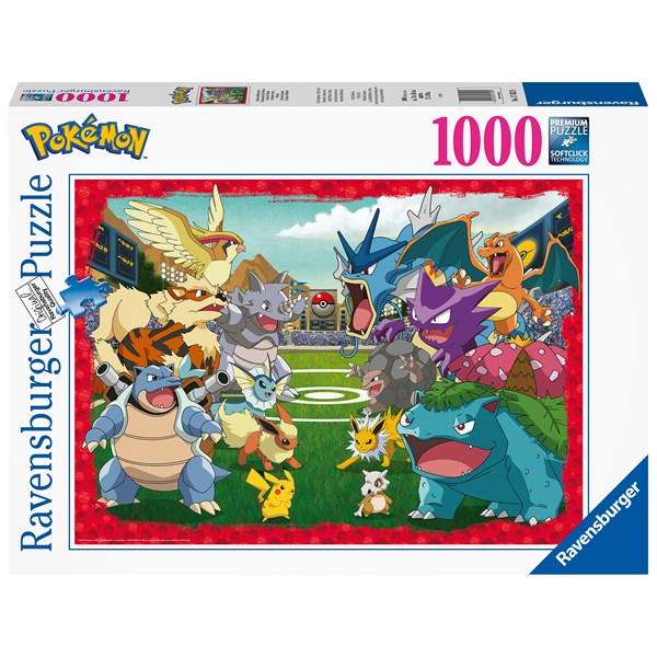 Pokémon Showdown Pussel 1000 bitar Ravensburger
