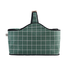 Kjølebag, 47 x 24 cm, Rutete, Grønn, House Doctor