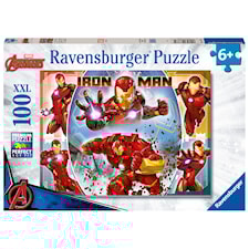 Marvel Hero Ironman Pussel 100 bitar, Ravensburger