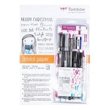 Tombow skissblock+Handletteringset