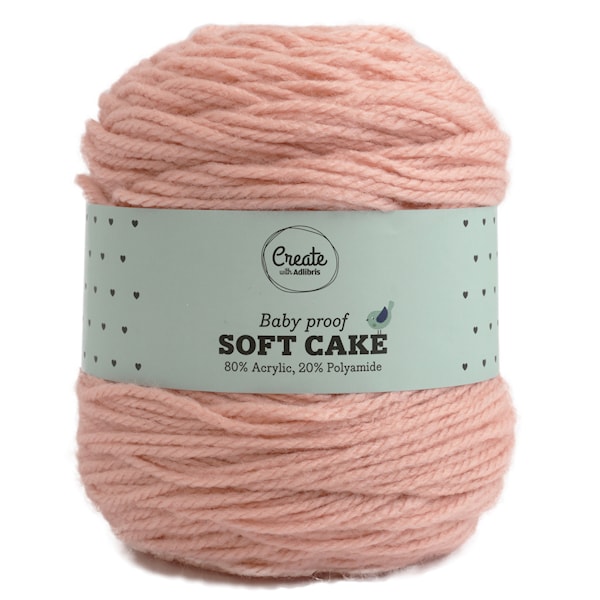 Adlibris Soft Cake 100g Soft Pink A518