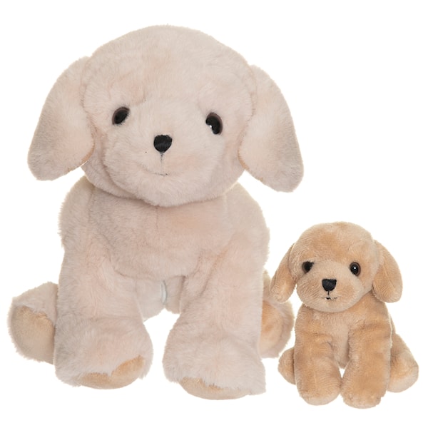 Hunden Tess Med Valp Teddykompaniet
