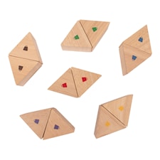 Vikt-memory Trä 12 delar MyPauze