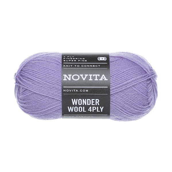 Wonder Wool 4PLY 50g Blåbærmelk 730 Novita