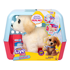 Ouchies Cooper Golden Retriever Interaktiv Hundvalp Little Live Pets