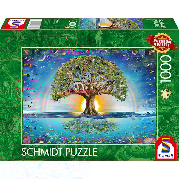 Puslespill The magical tree of life 1000 brikker Schmidt