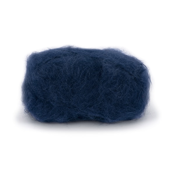 Dale Garn Line Langmo Påfugl Mohair Mix 50 g Marinblå 5563