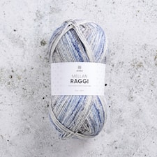 Mellanraggi Garn Ullmix 100 g Drizzle Drive-In 457  Järbo