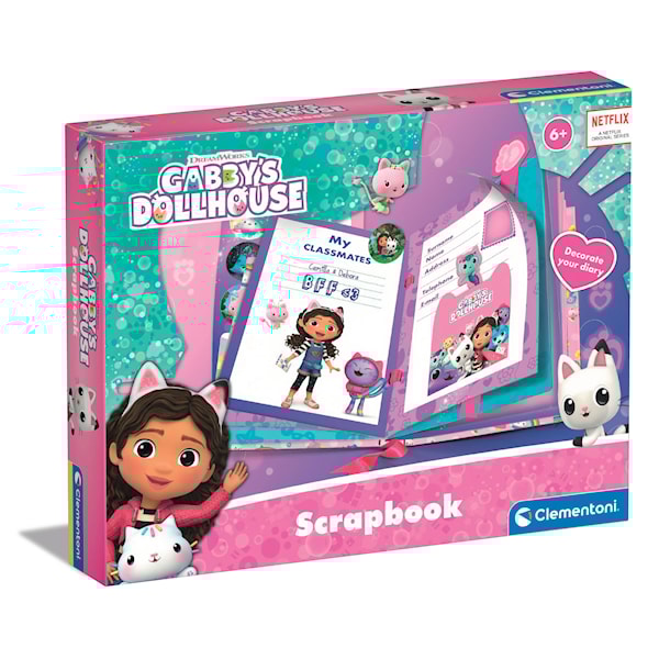 Gabby's Dollhouse Scrapbook Clementoni