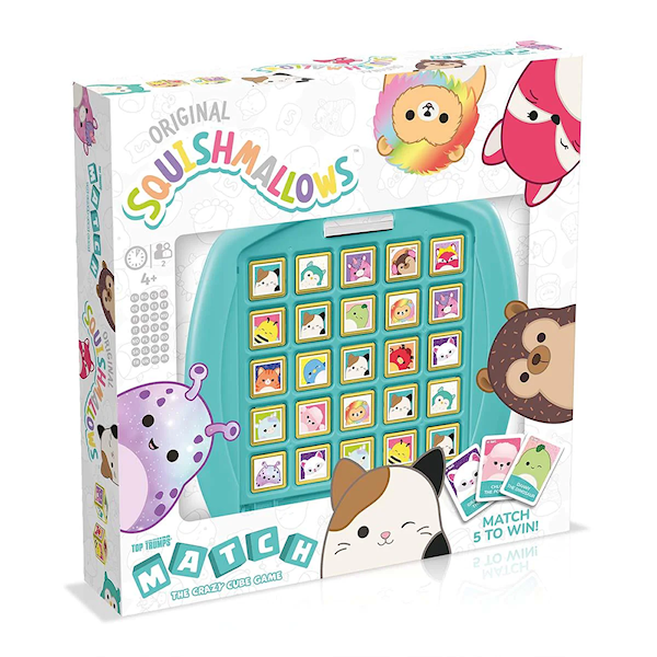 Winning Moves MATCH TopTrumps Squishmallows WM04182 06549