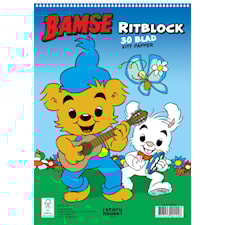 Ritblock Bamse FSC 30 sidor Kärnan