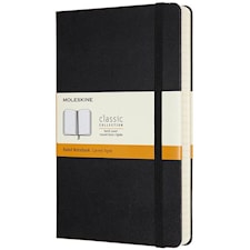 Anteckningsbok Classic Hard Expanded Linjerad Large Black Moleskine