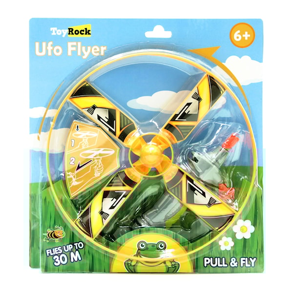 UFO Flyer med Avfyrer TOYROCK SUMMER