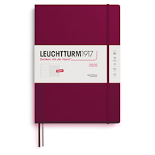 Weekly Planner & Notebook 2026 A4+ Port Red Leuchtturm1917