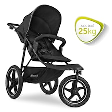 Joggevogn Runner 2 Black Hauck