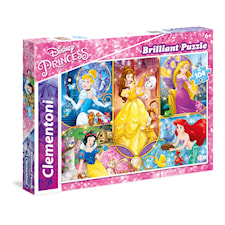 Pussel Disney Brilliant Princess, 104 bitar, Clementoni