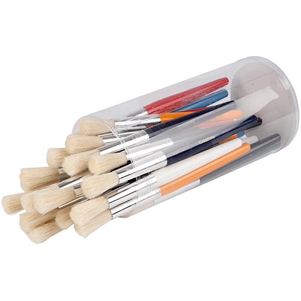 Creativ Company Round small brushes 30pcs.