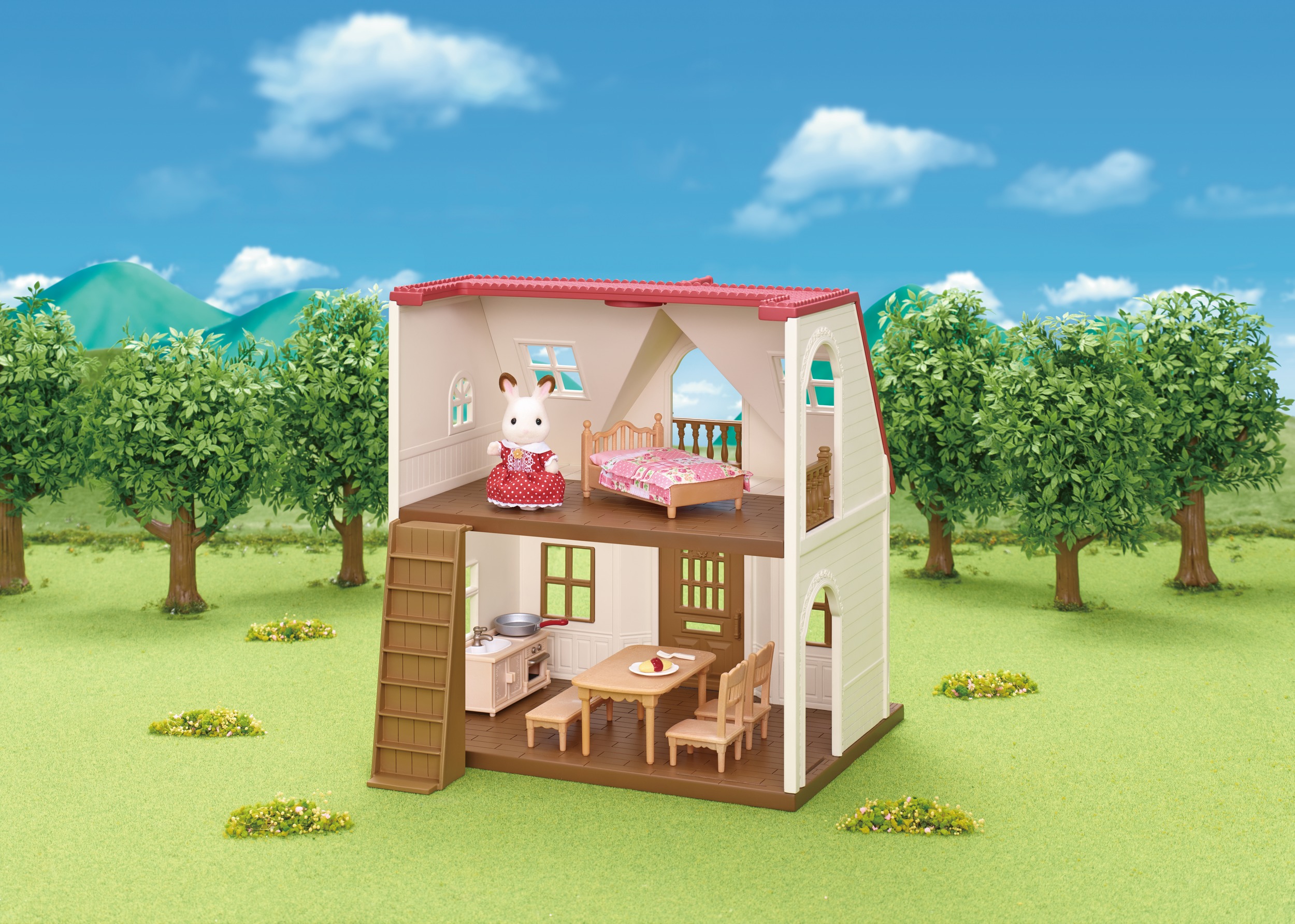 Red Roof Cosy Cottage - Aloitustalo, Sylvanian Families