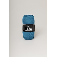 Tilda Garn Bomullsmix 50g petrol 88 Svarta Fåret