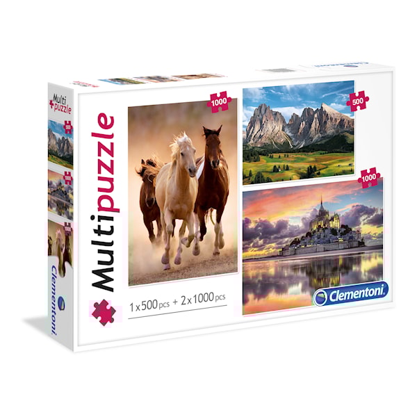 Pussel Mix, 2500 bitar, Clementoni