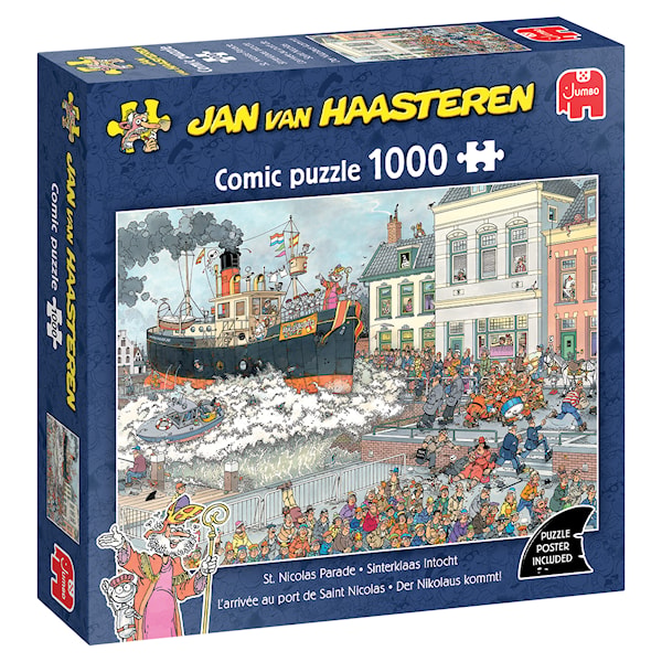 Jan van Haasteren St. Nicolas Parade Pussel 1000 bitar