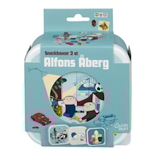 Alfons Åberg Snackbox 3-pack Rätt Start