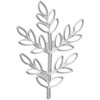 Skjæresjablong, kvist, str. 4,4x6,5 cm, 1 stk.