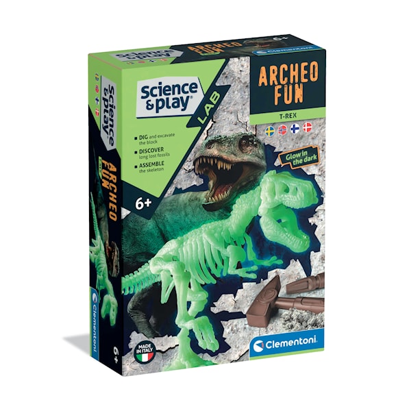 Utgravingssett T-Rex Clementoni