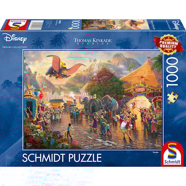 Puslespill Disney Dumbo, 1000 brikker, Schmidt
