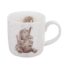 Royal Worcester WD Elefant Mugg 31 cl Vit