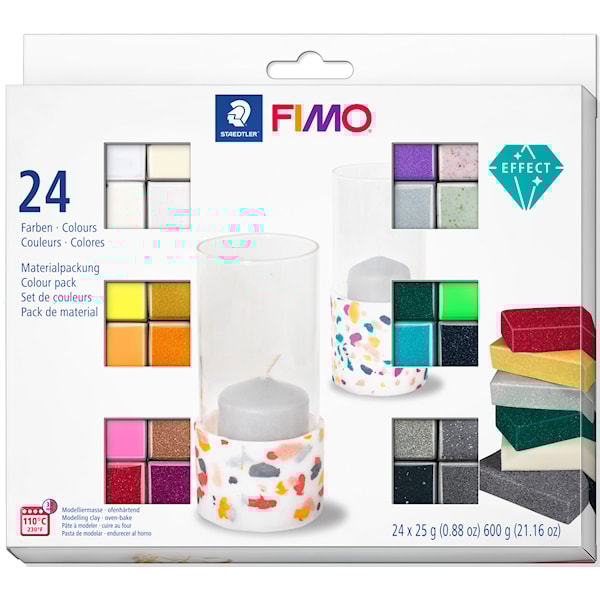 FIMO Lera Effect Colour 24-p Staedtler