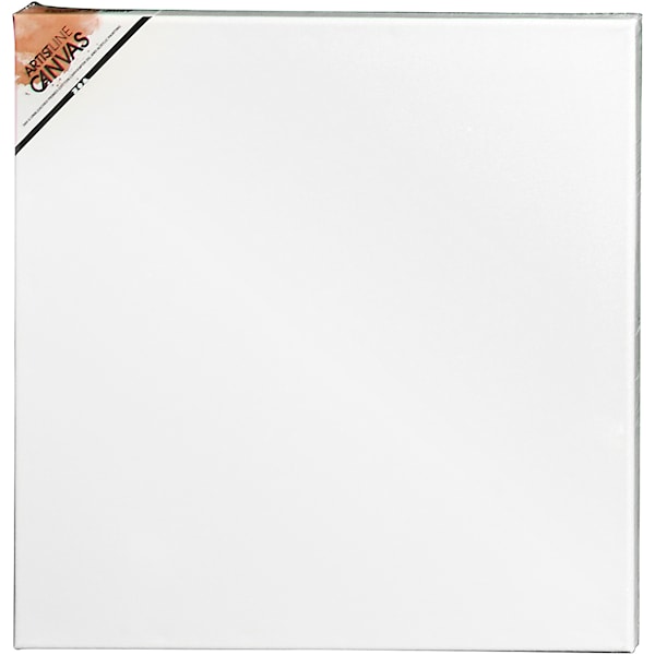 Malelerret, D: 1.6 cm, str. 40x40 cm, 360 g, hvit, 1 stk.