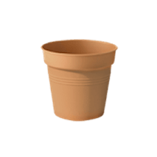 Planteringskruka Green Basics Growpot Dia 11cm Ljus Terracotta