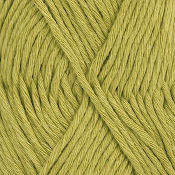 Drops, Cotton Light Uni Colour, Garn, Bomullmiks, 50 g, Grønn 11