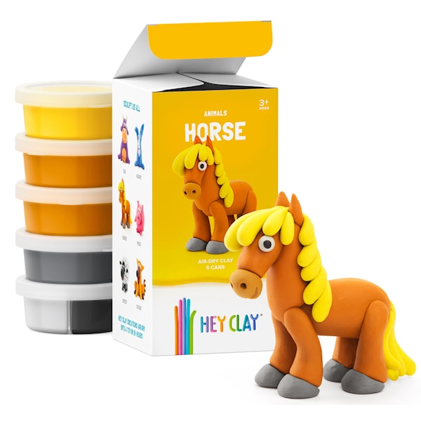 Modelleire Hest Hey Clay