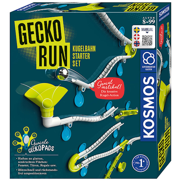 Gecko Run Ballbane Startsett Kosmos