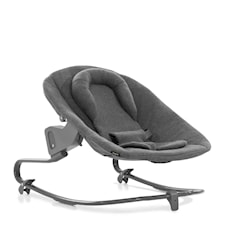 Babysitter Alpha Bouncer Premium Jersey Charcoal Hauck