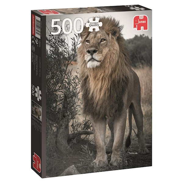 Puslespill, Proud Lion, 500 brikker, Jumbo