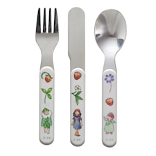 Bestikksett, Blomsterbarn, Elsa Beskow, Rätt Start