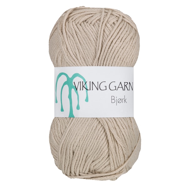 Bjørk 50 g Beige 507 Viking Garn