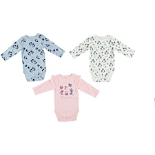 Baby Body Snowwhite, Vit, Strl 62/68, Crossbow